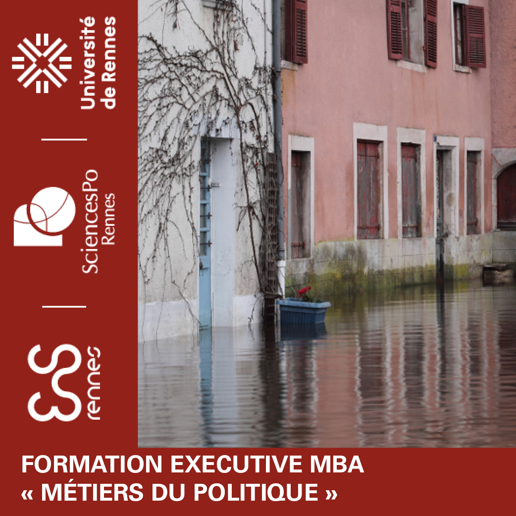 Formation Executive MBA Métiers du politique — Sciences Po Rennes